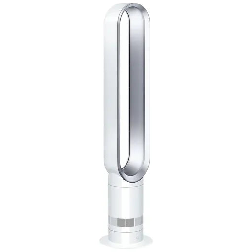 Dyson AM07 Ventilateur tour, Blanc/Argent